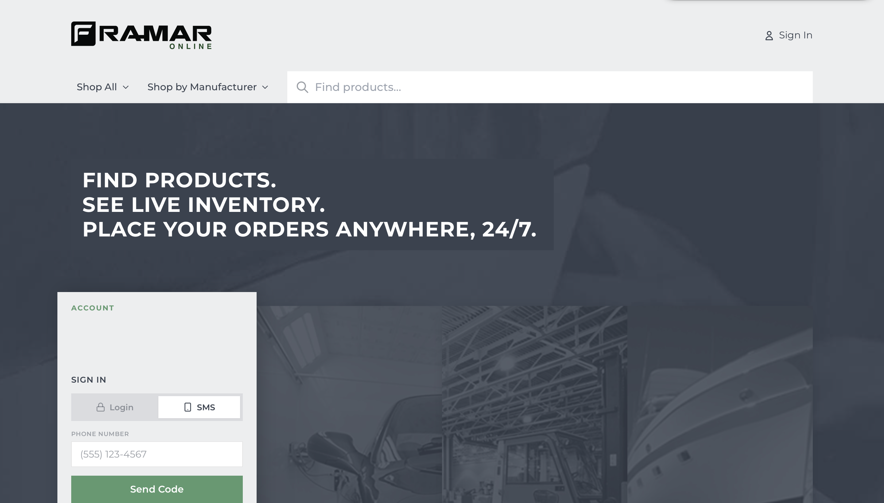 Vista previa del catálogo online de Framar